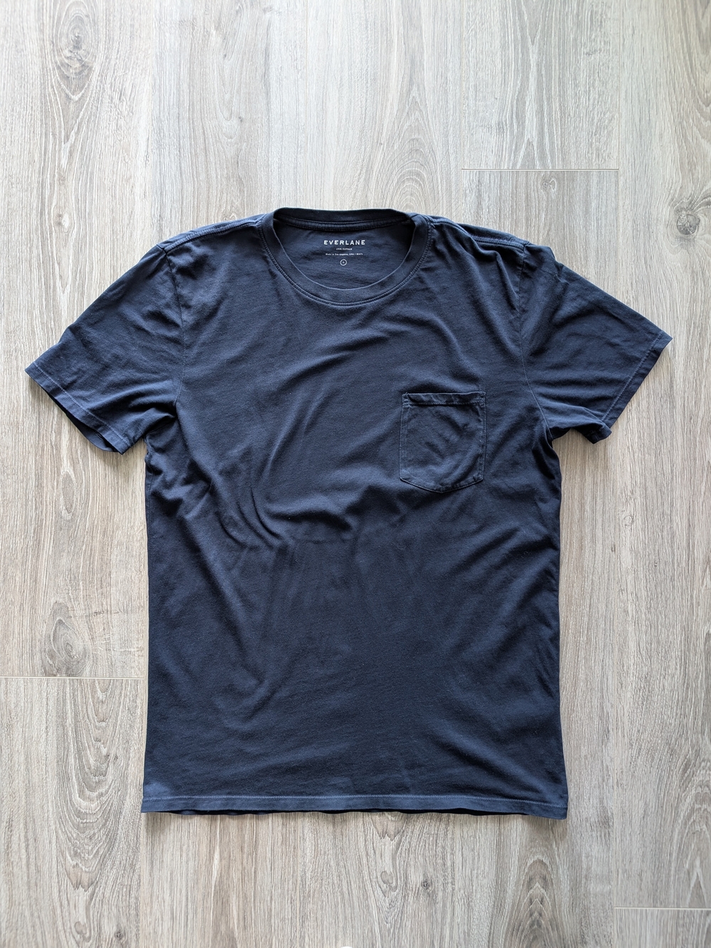 Everlane Men’s Pocket Tee In Navy, Made In USA